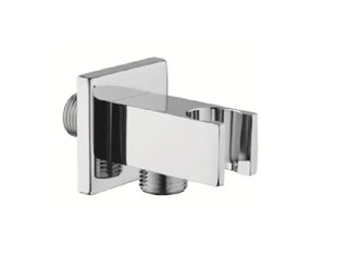 حامل سماعة بمخرج دفن مربع كروم SD3209-CP من سارديزاين