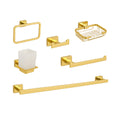 طقم اكسسوار ٦ قطع جولد لامع DR-7700G من دريم