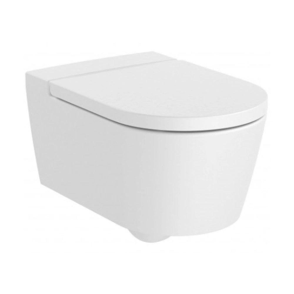 قاعدة معلقة انسبيرا ابيض مط دائري ريمليس بالشطاف A34652E620 من روكا