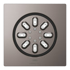 جروهي GROHE جيت مربع اكوا جرافيت لامع 26802A00